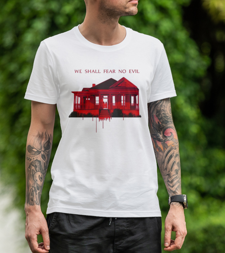 The Exorcist Believer We Shall Fear No Evil Red House T-Shirt