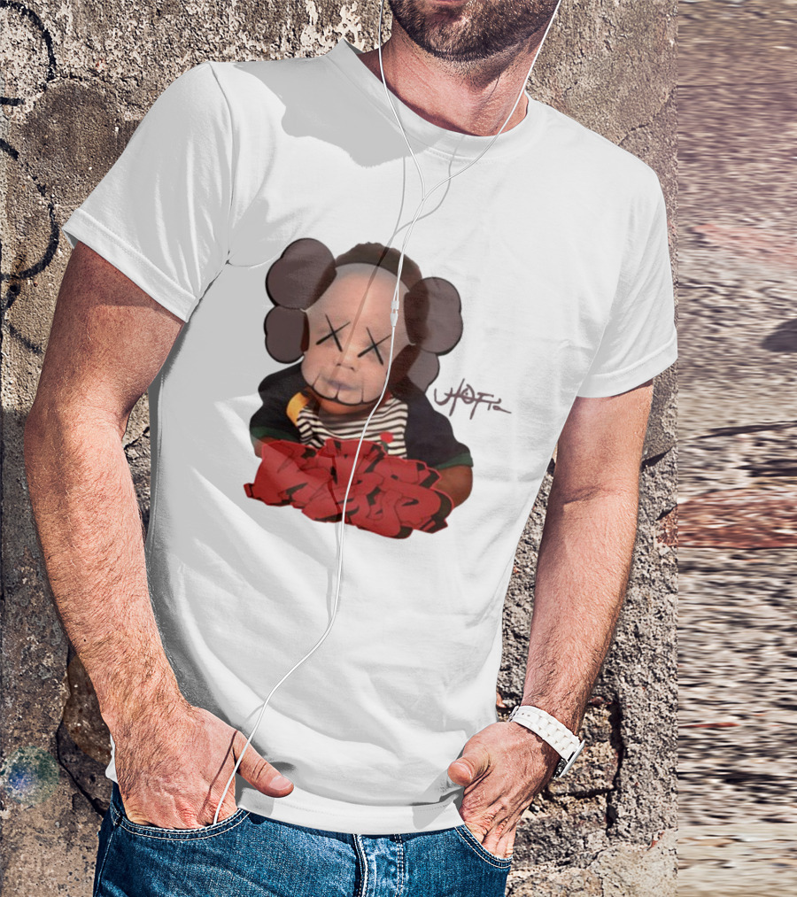 Utopia Kaws Baby X Eyes Street T-Shirt