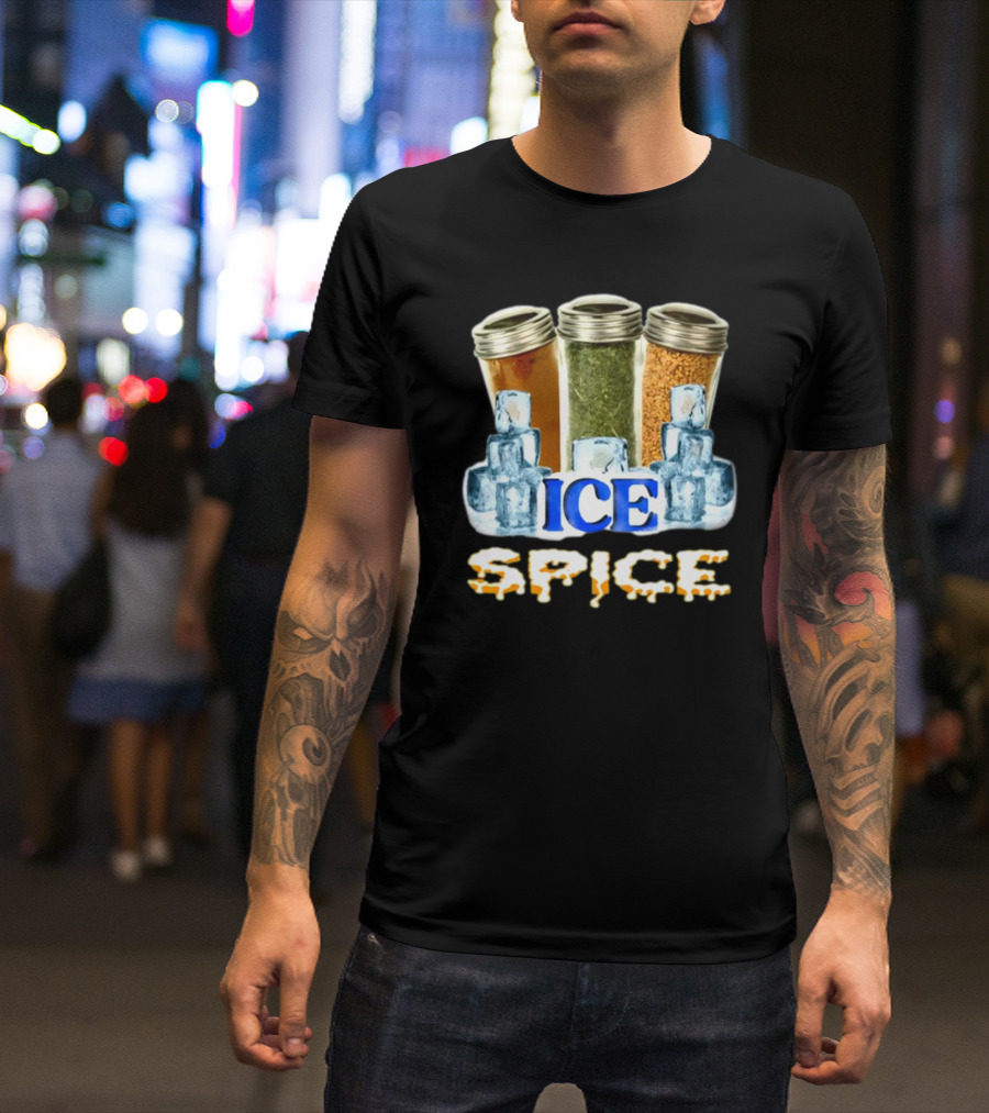 Funnyahhtees ICE Spice Jars With Ice Cubes T-Shirt