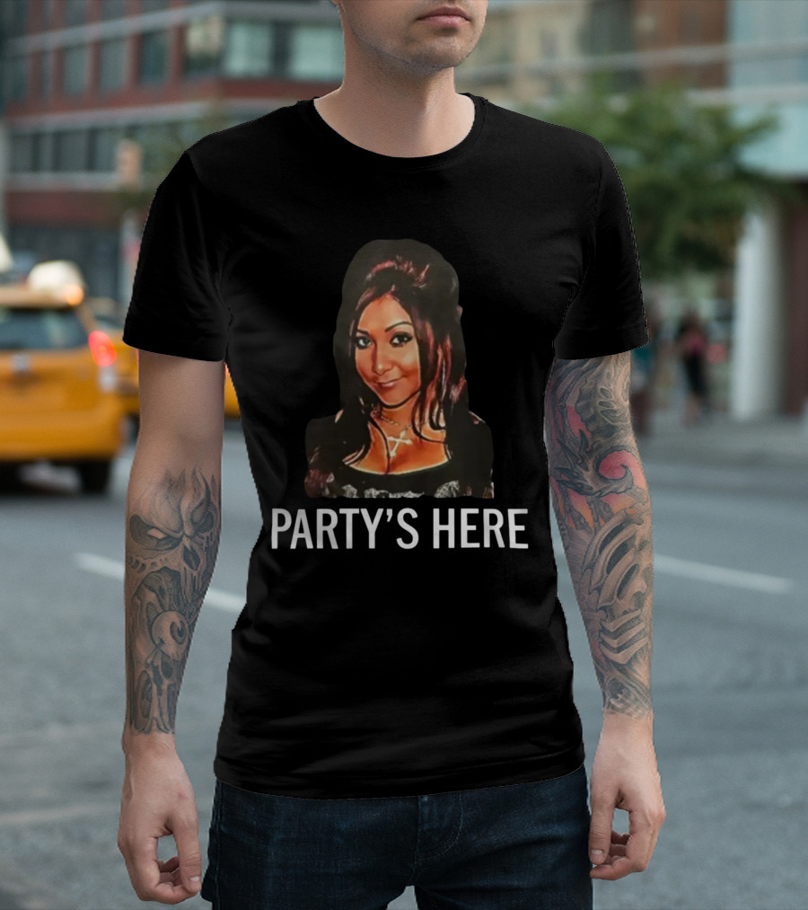 Party’S Here Snooki Jersey Shore T-Shirt