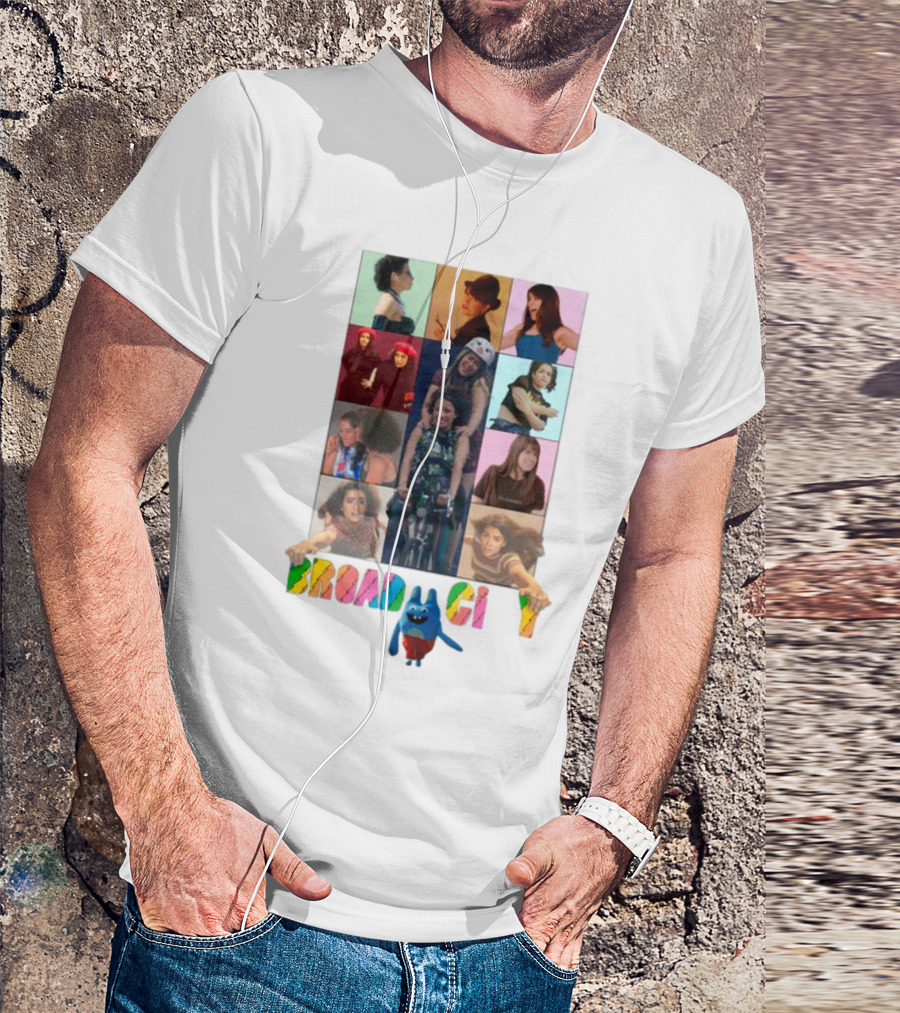 Hateusednames Broad City Collage Eras Tour T-Shirt