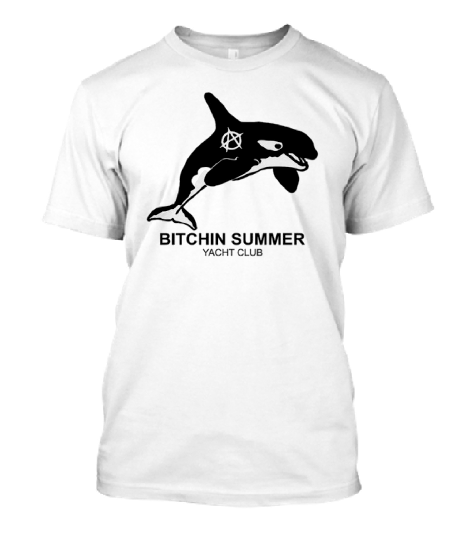 Orca Anarchy Bitchin Summer Yacht Club T-Shirt