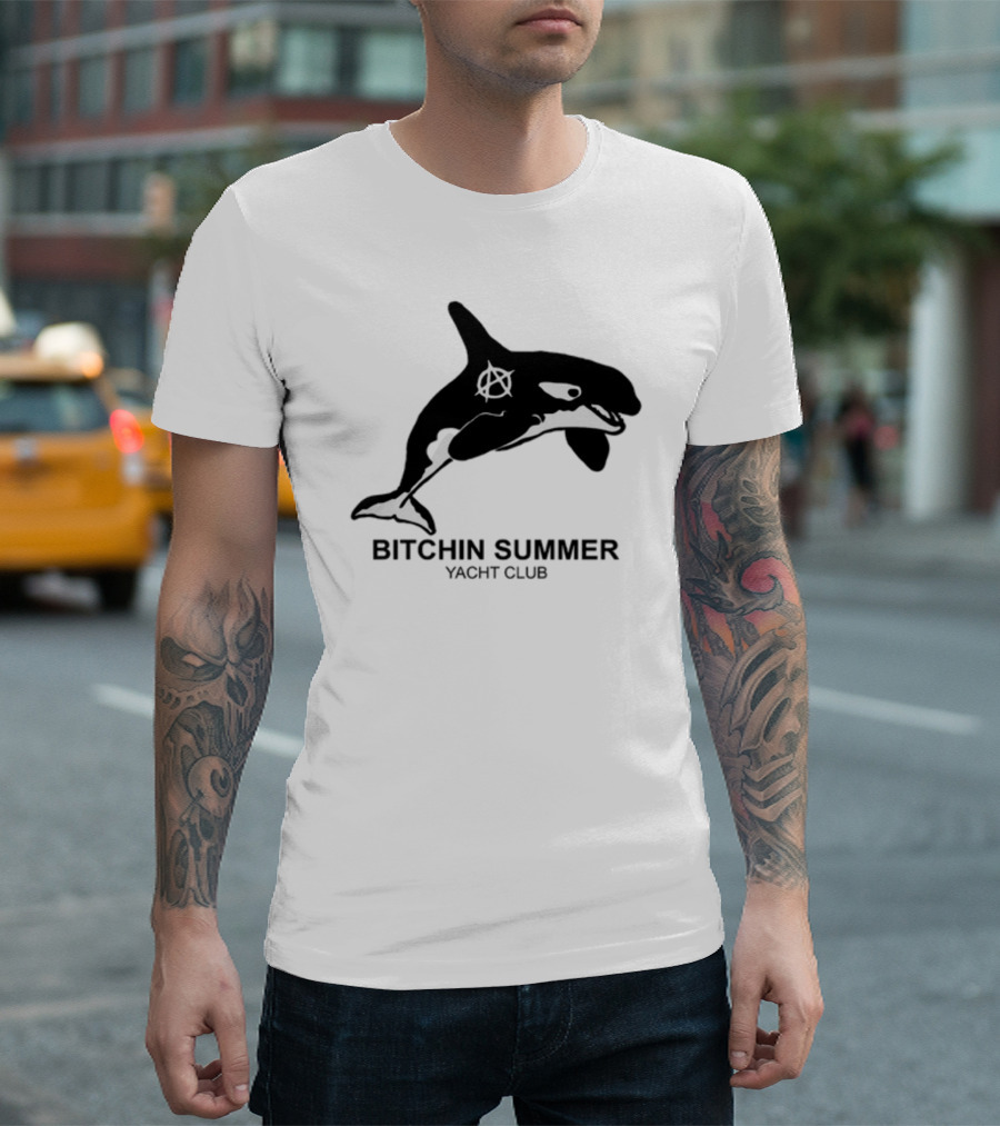 Orca Anarchy Bitchin Summer Yacht Club T-Shirt