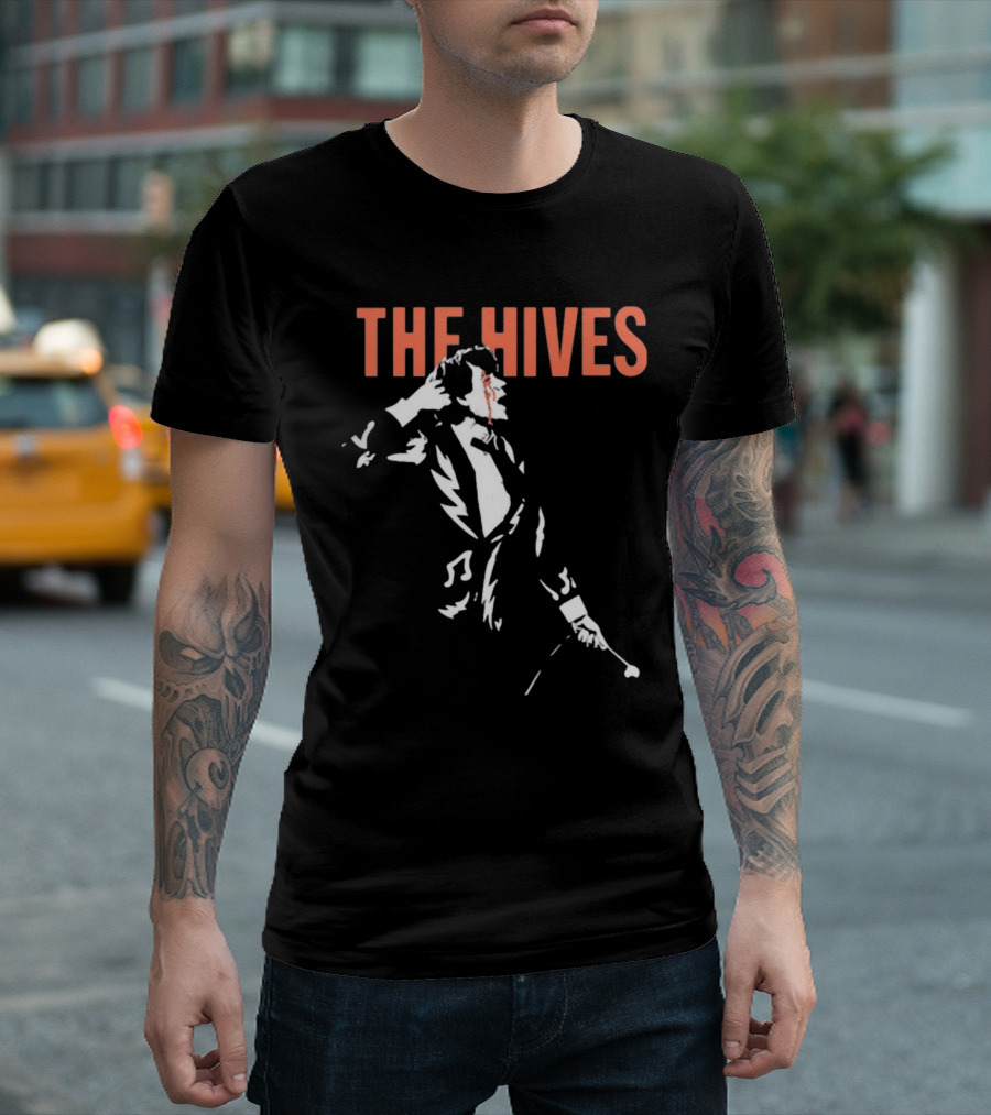 The Hives Bleeding Pelle Stage Performance T-Shirt