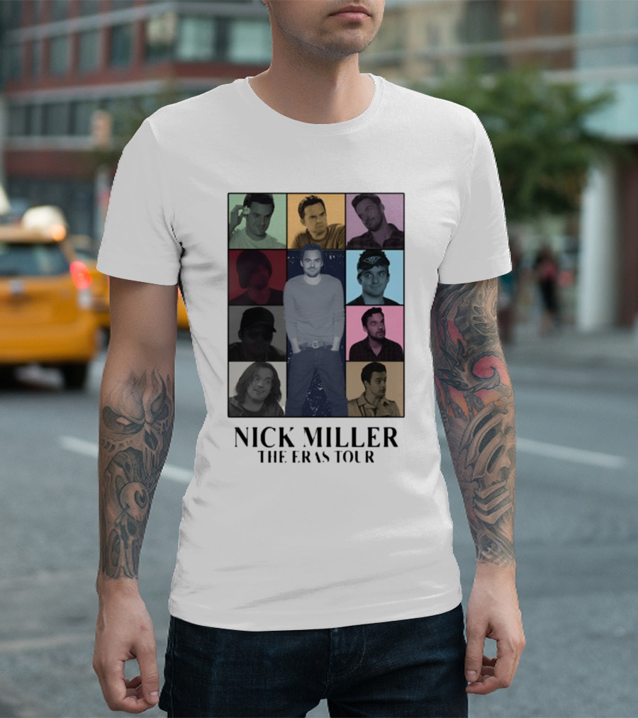 Nick Miller The Eras Tour T-Shirt