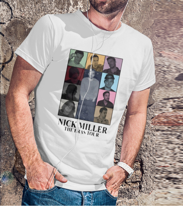 Nick Miller The Eras Tour T-Shirt