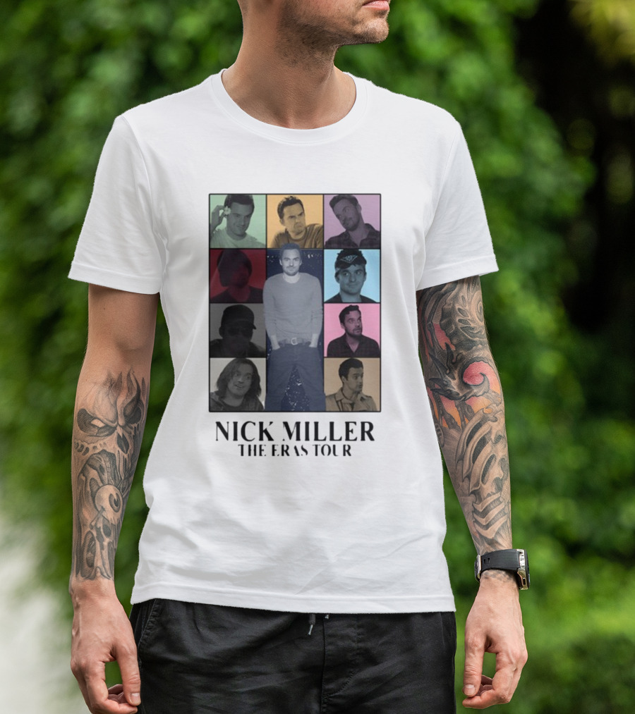 Nick Miller The Eras Tour T-Shirt