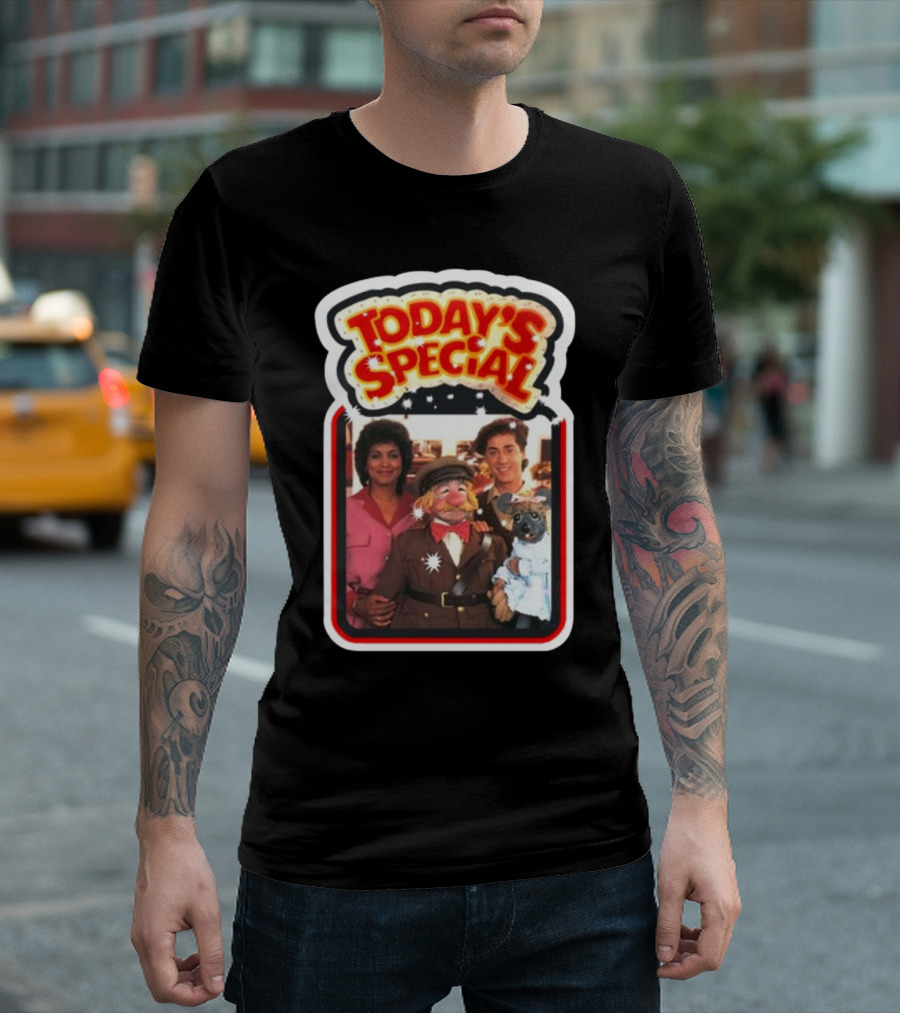 Today's Special 80's Nickelodeon Craig Baird Retro TV Cast T-Shirt