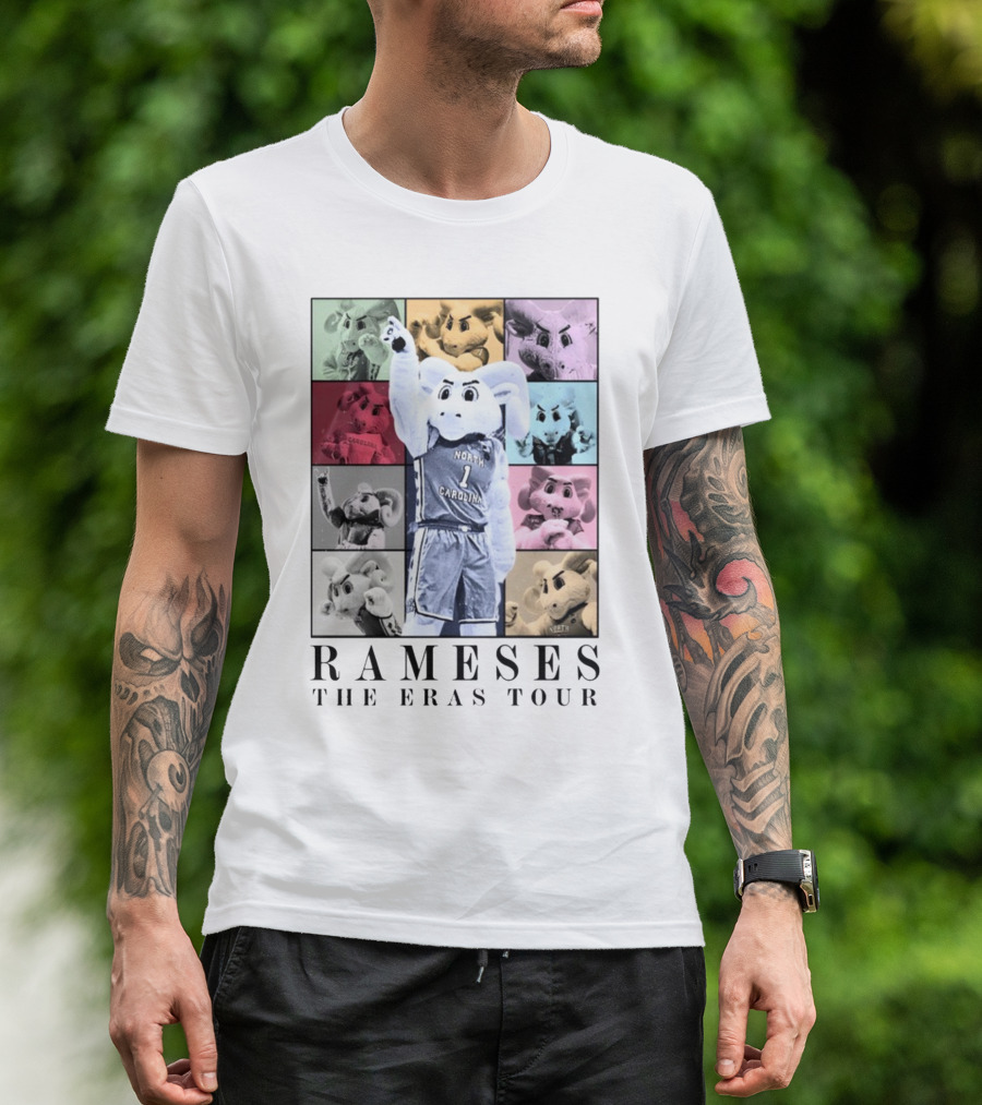 Rameses North Carolina The Eras Tour T-Shirt