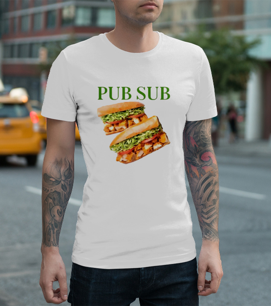 Middleclassfancy Chicken Tender Pub Sub Duo T-Shirt