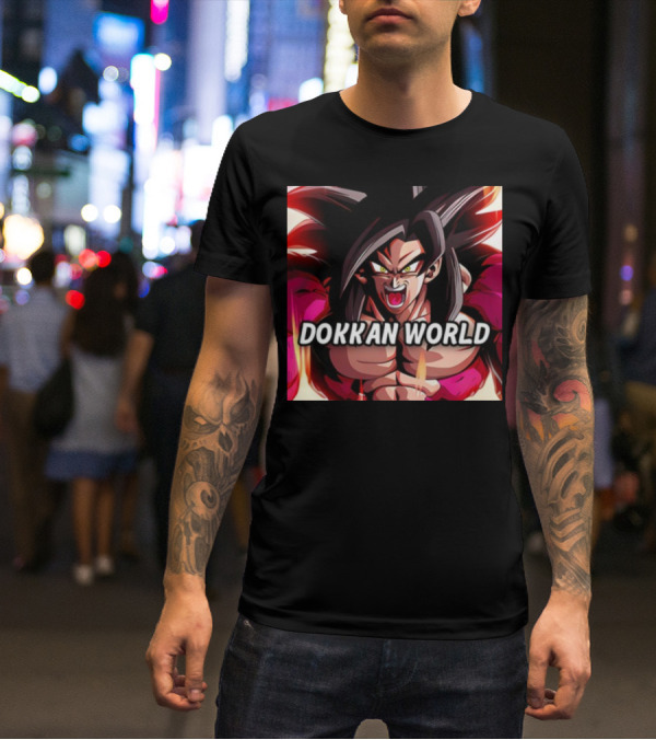Dokkan World Super Saiyan 4 Character Burst T-Shirt