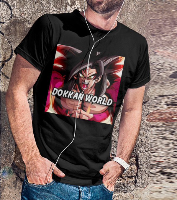 Dokkan World Super Saiyan 4 Character Burst T-Shirt