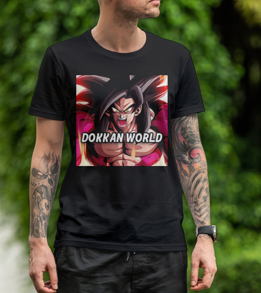 Dokkan World Super Saiyan 4 Character Burst T-Shirt