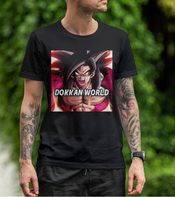 Dokkan World Super Saiyan 4 Character Burst T-Shirt