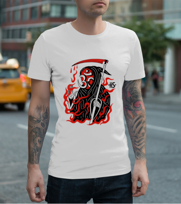 Heavyslime Philadelphia HS Om Reaper Fire T-Shirt