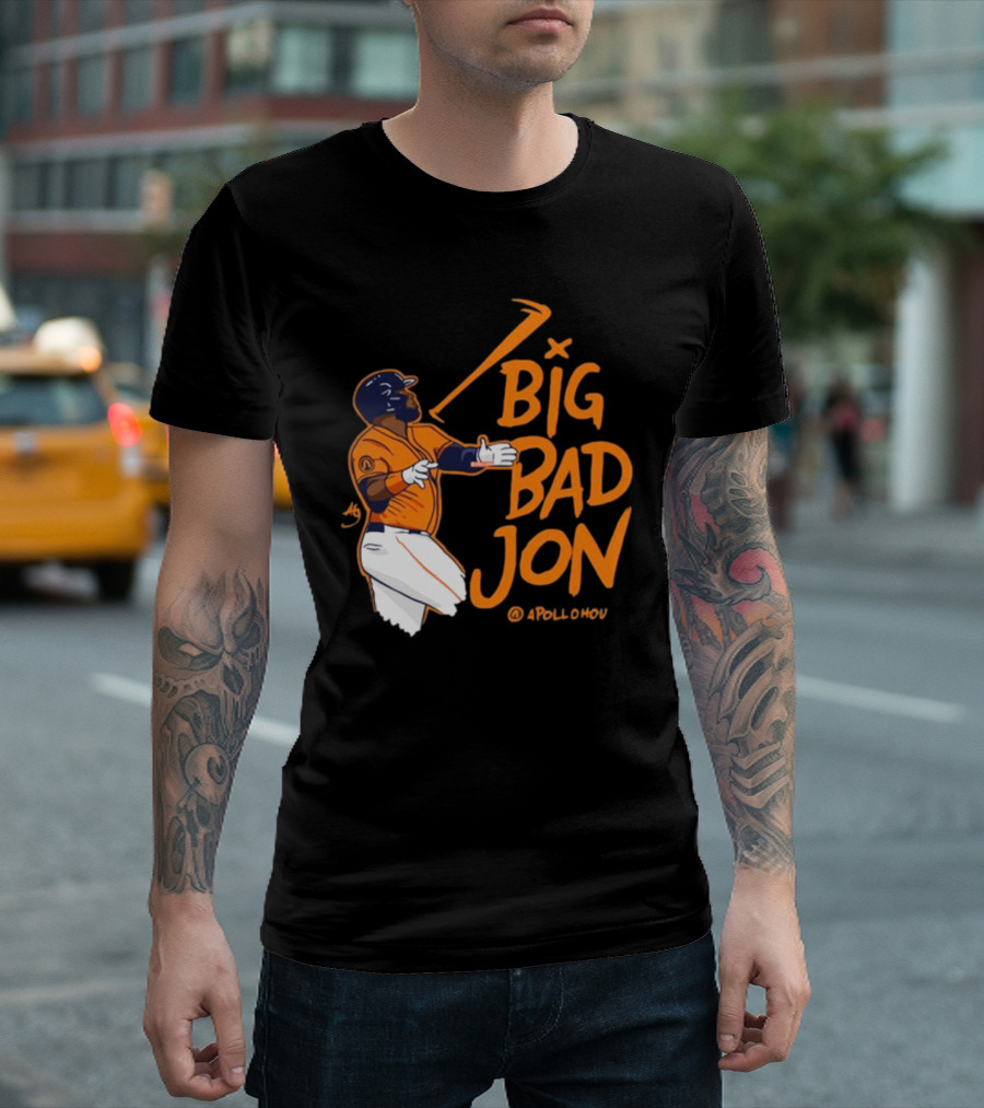 Big Bad Jon Singleton Apollo Houston Baseball Player T-Shirt