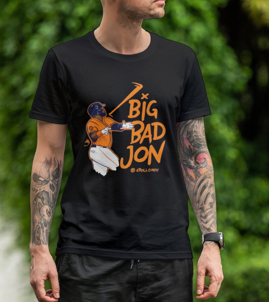 Big Bad Jon Singleton Apollo Houston Baseball Player T-Shirt