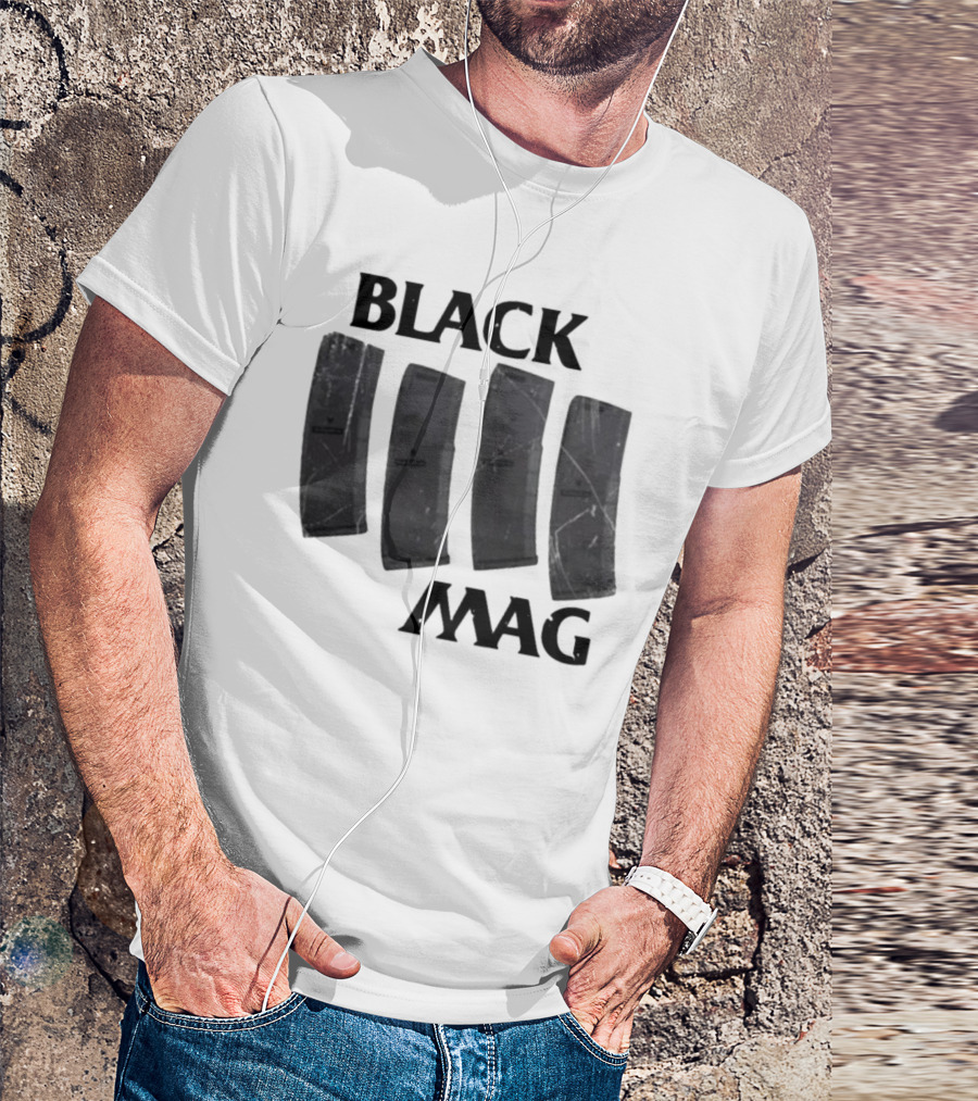 Fbombgear Black Mag F-Bomb Morale Gear Black Mag T-Shirt