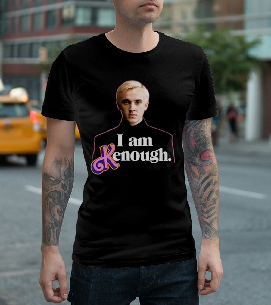 I Am Kenough Blonde Character Portrait Parody from Shitheadsteveshop T-Shirt