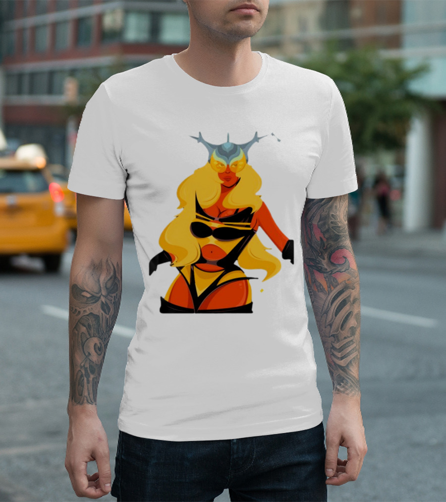 Thaddy Hippypotter Renaissance Bey Sci-Fi Goddess Appearance T-Shirt