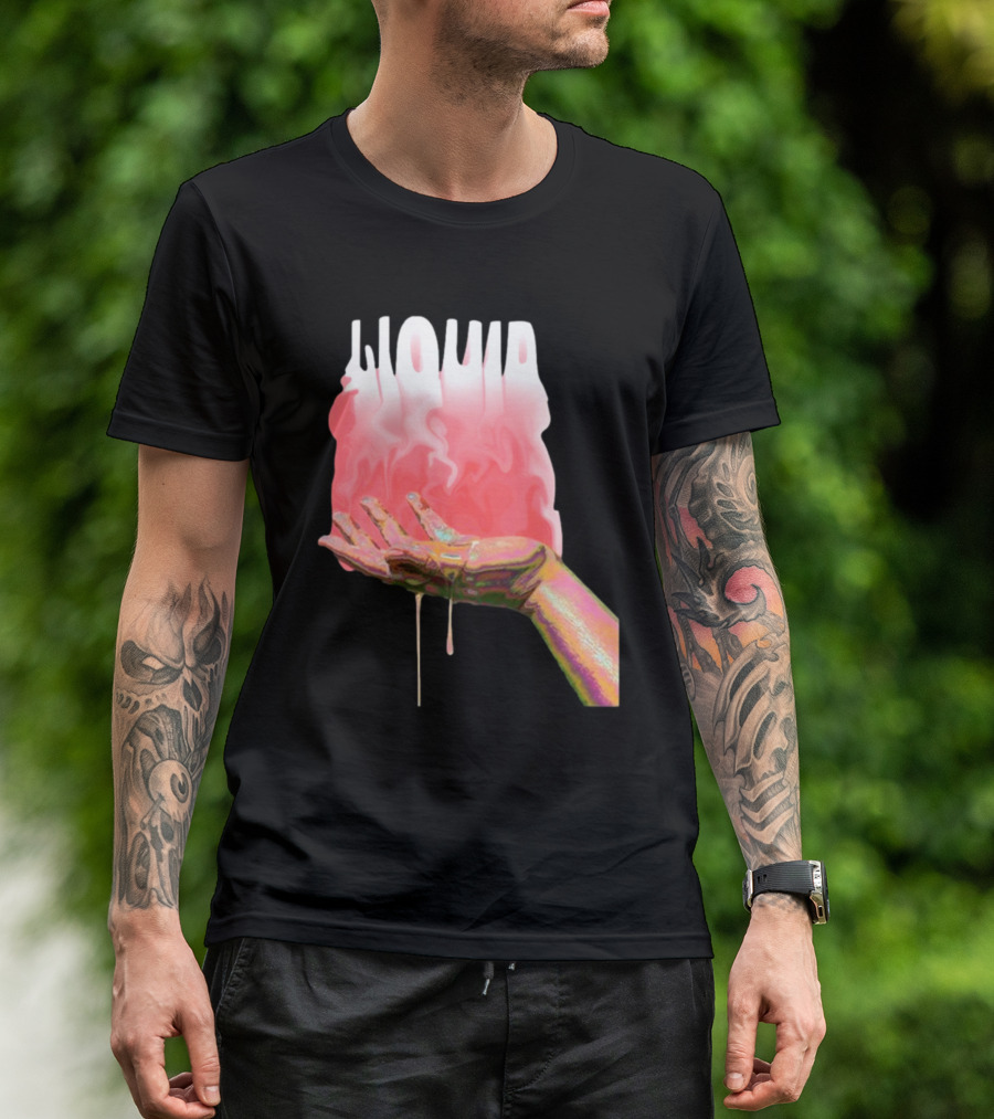 Abel Idume Unbelievably Liquid Barbie Melting Hand T-Shirt