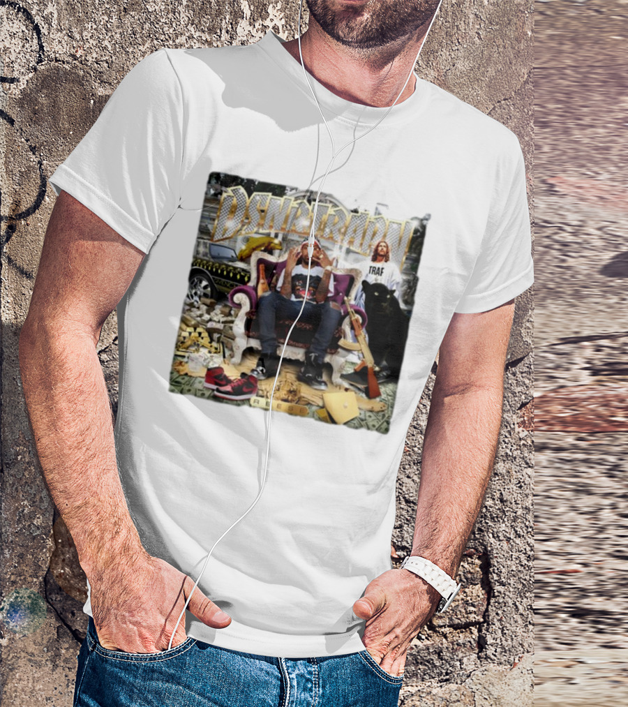 DSNRTRAPN Reese Throne Money Car Panther Rifle T-Shirt