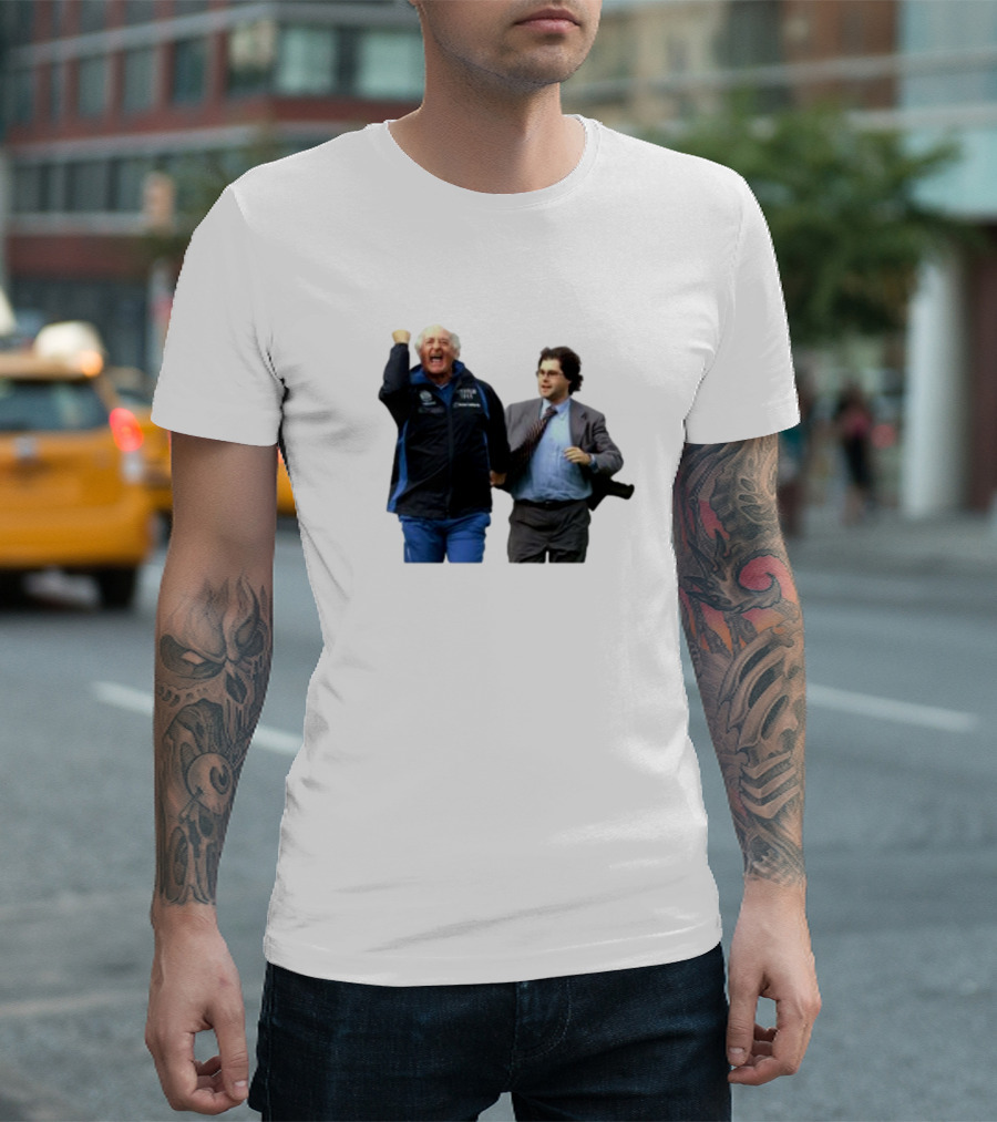 Mazzone Celebrating Sprint Brescia Atalanta Memorable Moment T-Shirt