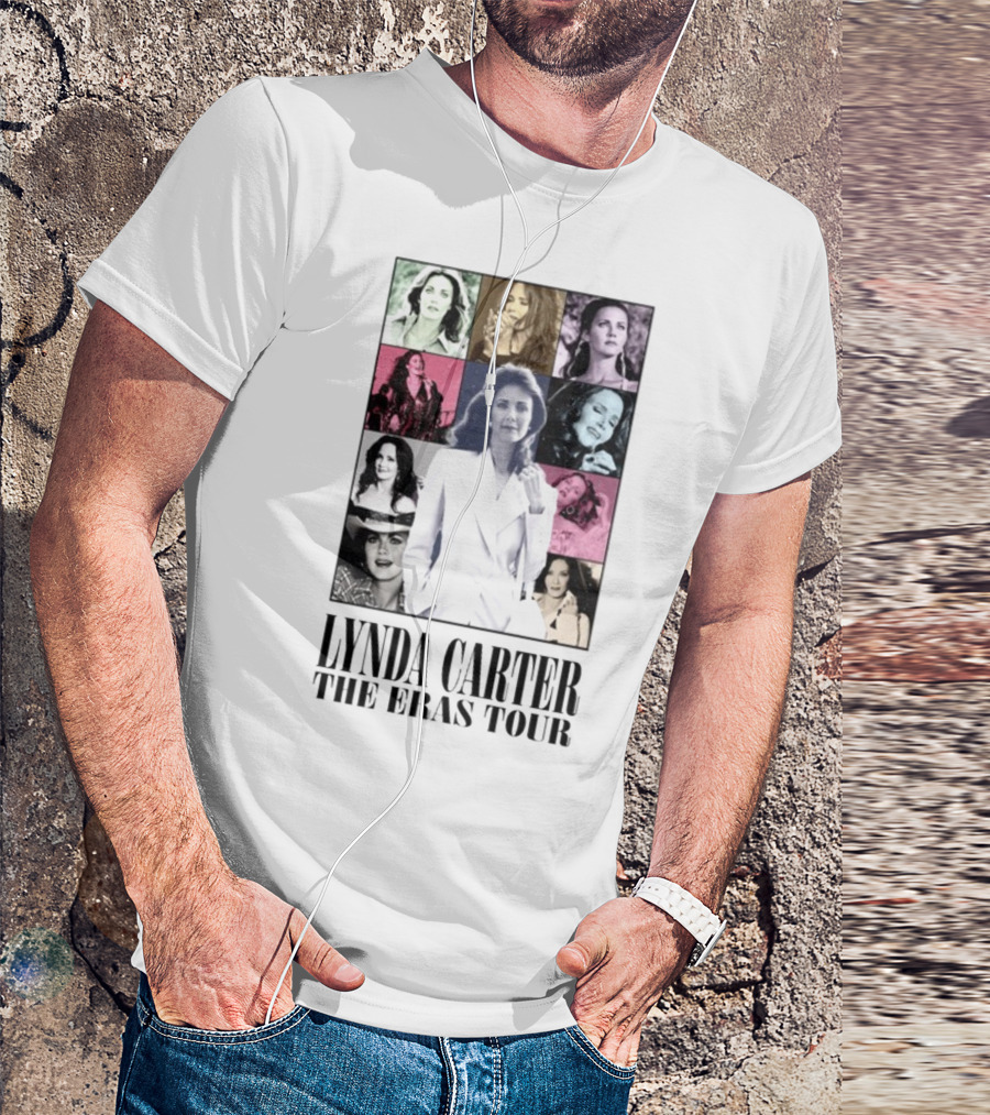 Lynda Carter The Eras Tour Photo Collage T-Shirt