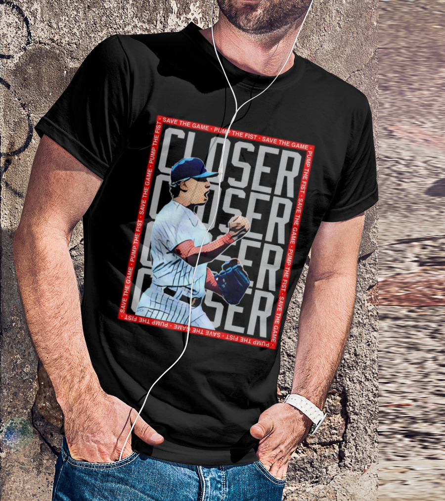 Adbert Alzolay CLOSER Save The Game Pump The Fist Baseball Pitcher T-Shirt