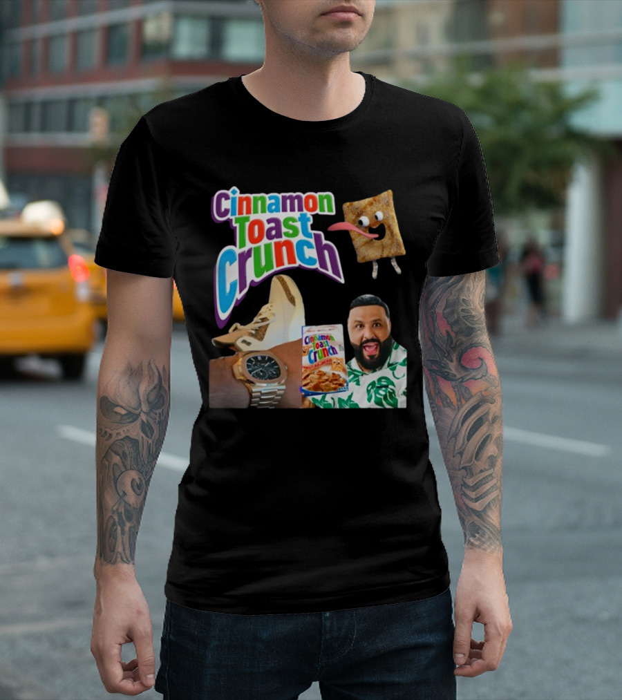 Cinnamon Toast Crunch Meme DJ Khaled Watch Sneakers Cereal T-Shirt