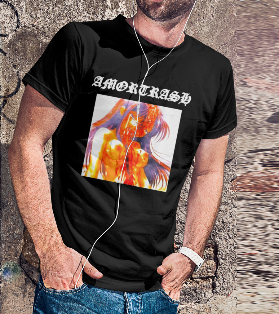 AMORTRASH Trashboy Anime Style Graphics T-Shirt