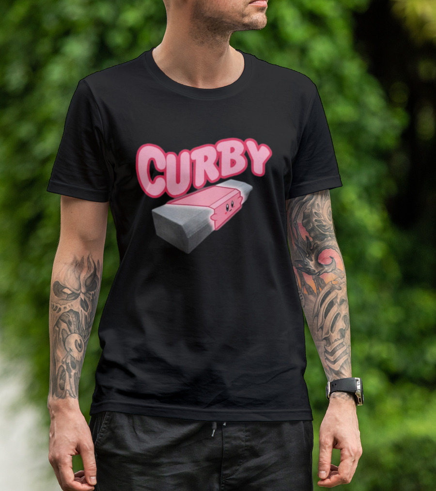 Curby Kirby Brick Meme T-Shirt