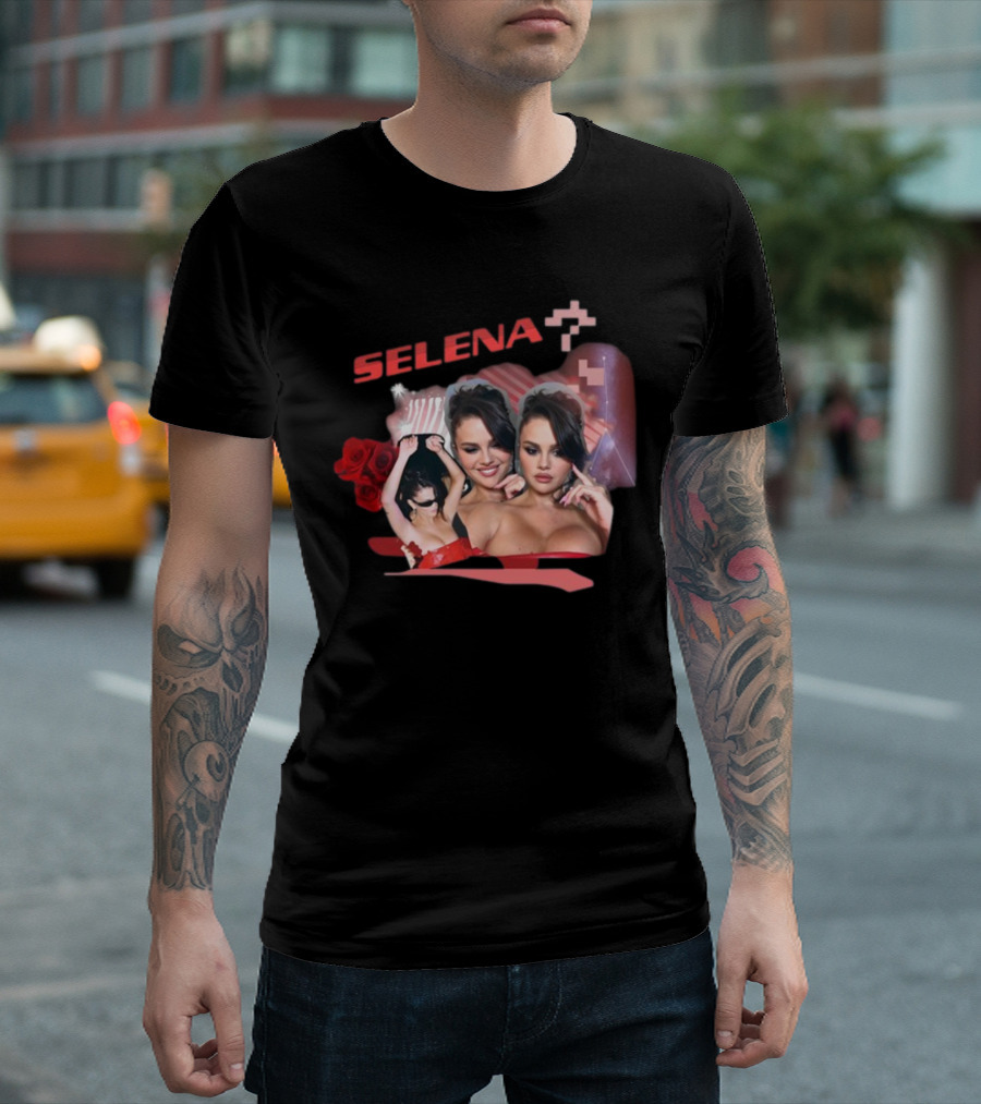 Selena Red Roses Glam Aesthetic T-Shirt