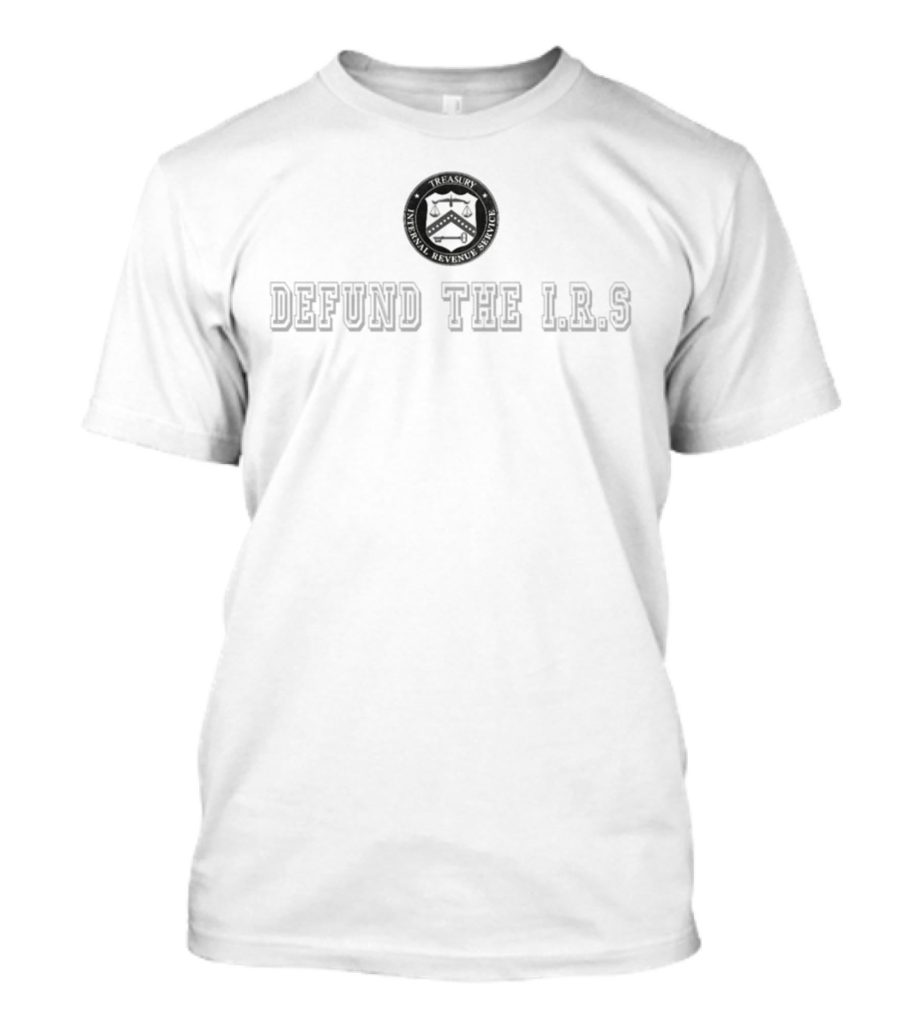 Niceshirtthanks Defund The I.R.S Treasury Emblem T-Shirt