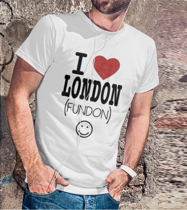Taylor Swift's I Heart London Fundon Smiley T-Shirt