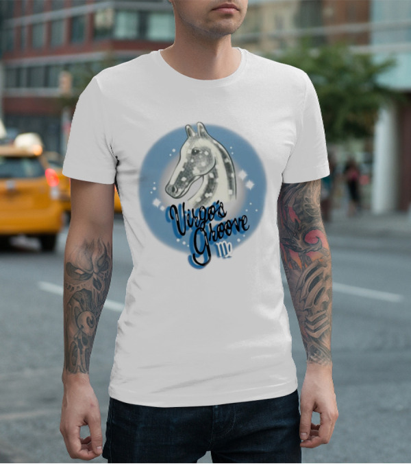 Virgo's Groove Disco Horse Party T-Shirt