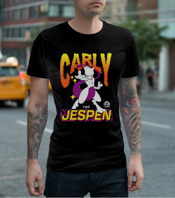 Carly Rae Jespen Mewtwo Fusion Mashup T-Shirt