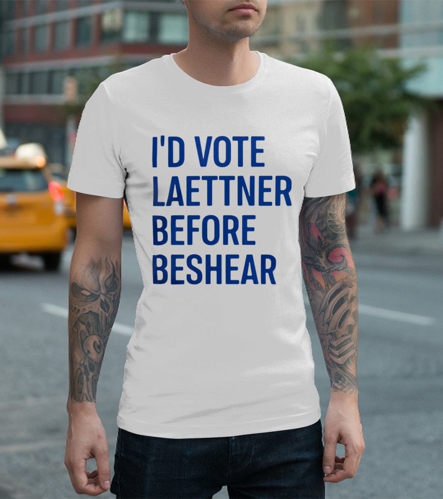 Daniel Cameron I'd Vote Laettner Before Beshear T-Shirt