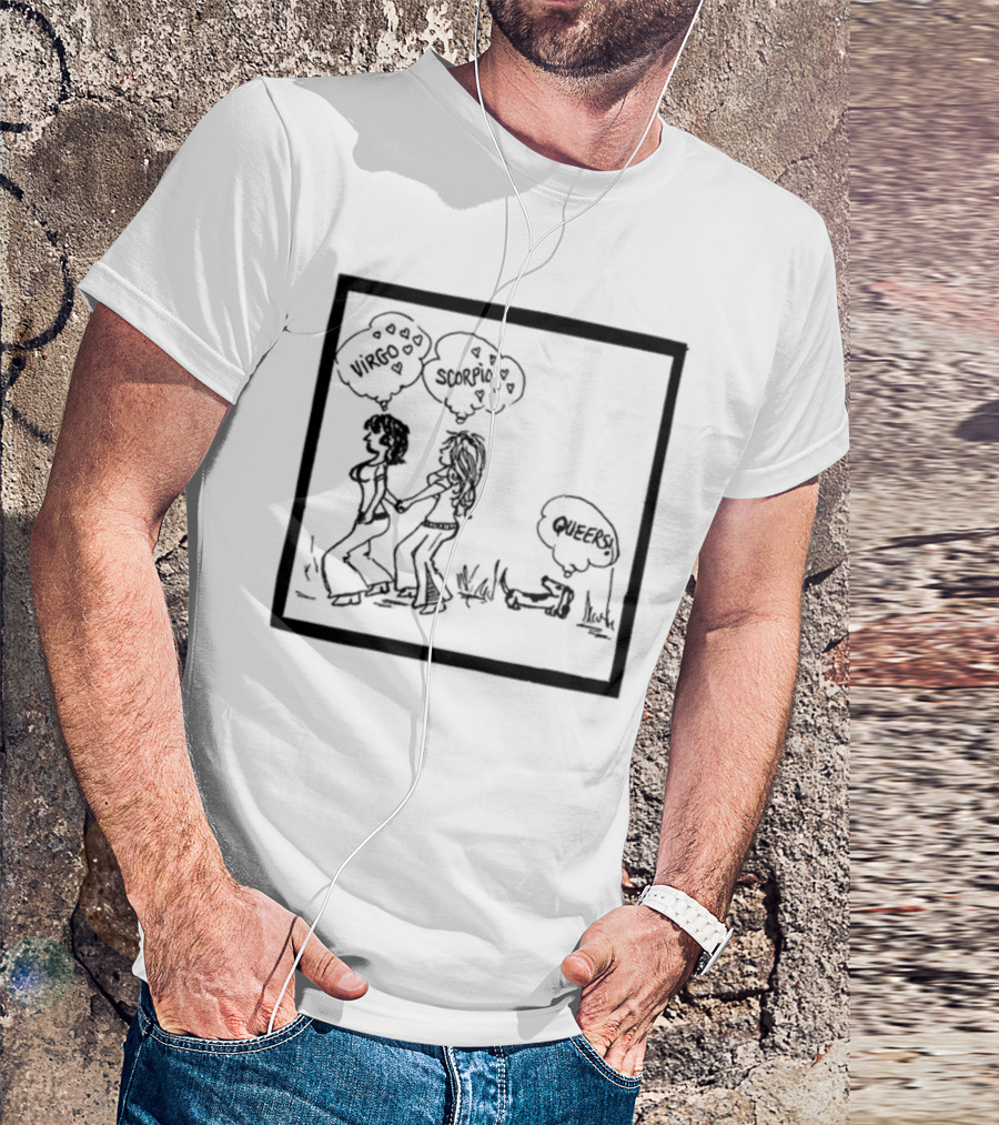 The Lesbian Tide 1971 Virgo Scorpio Queers T-Shirt