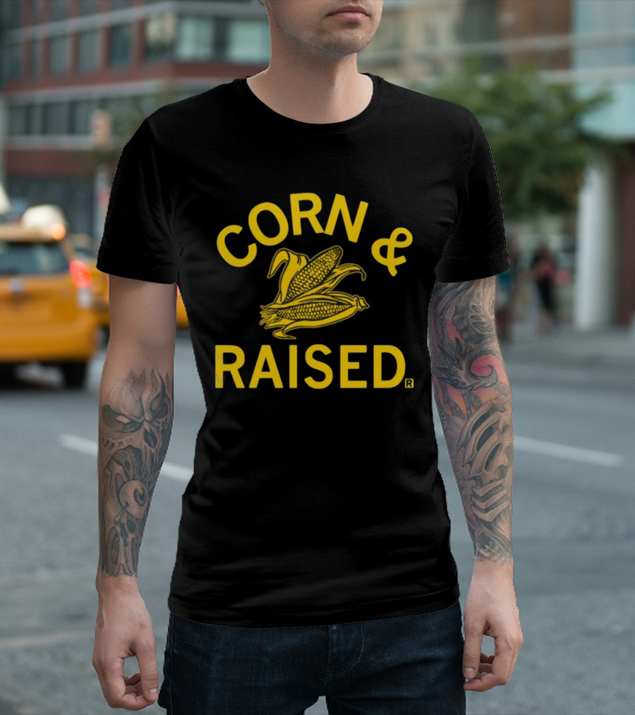 Raygunshirts Corn and Raised Corn T-Shirt