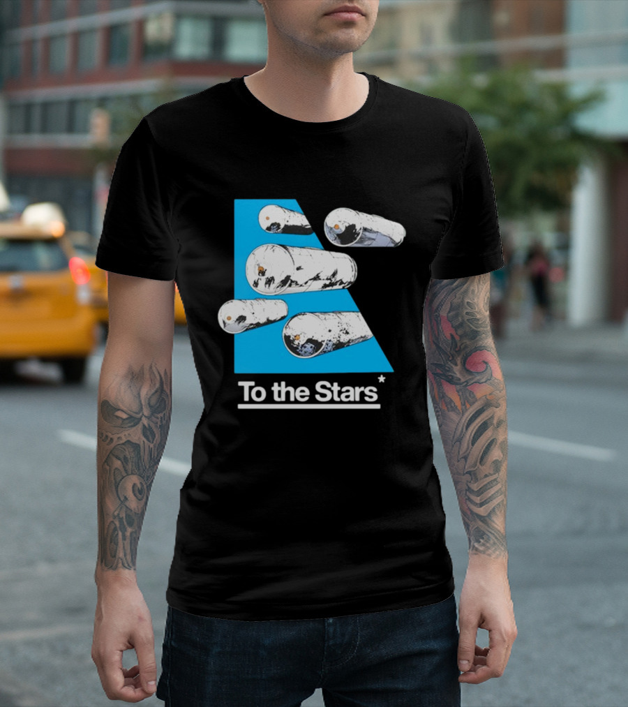 To The Stars Tic Tac Comic By Thomas Tenney T-Shirt