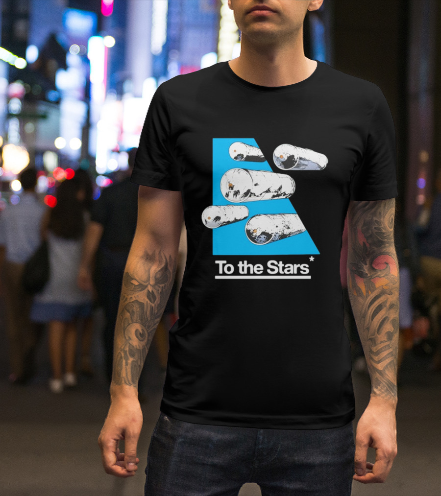 To The Stars Tic Tac Comic By Thomas Tenney T-Shirt