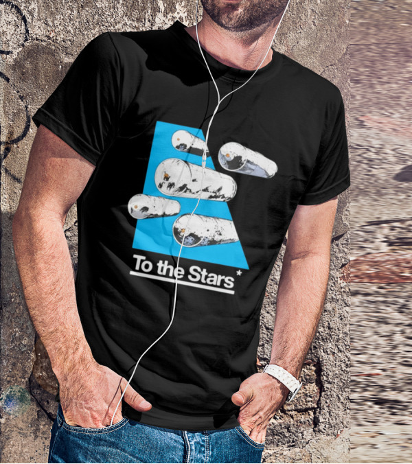 To The Stars Tic Tac Comic By Thomas Tenney T-Shirt