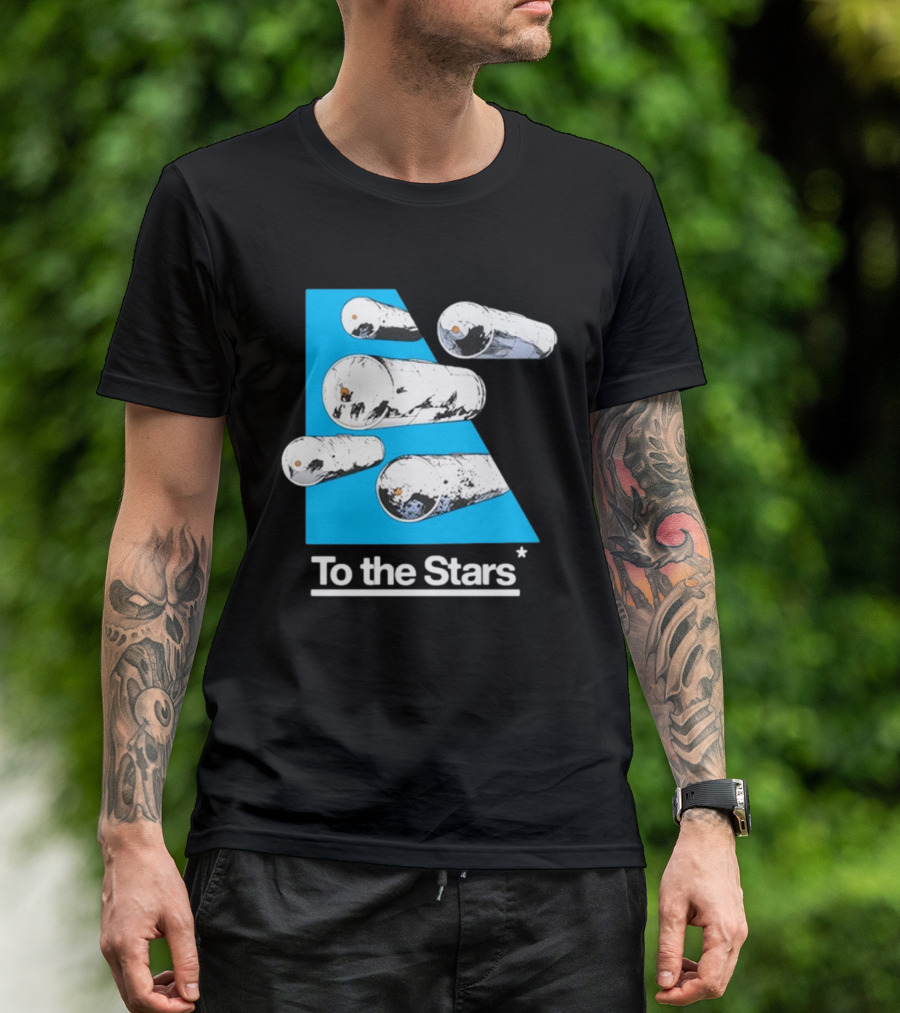 To The Stars Tic Tac Comic By Thomas Tenney T-Shirt