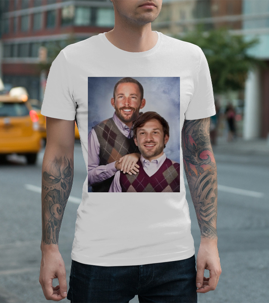 Ross Chastain Daniel Suarez Argyle Sweater Step Brothers T-Shirt