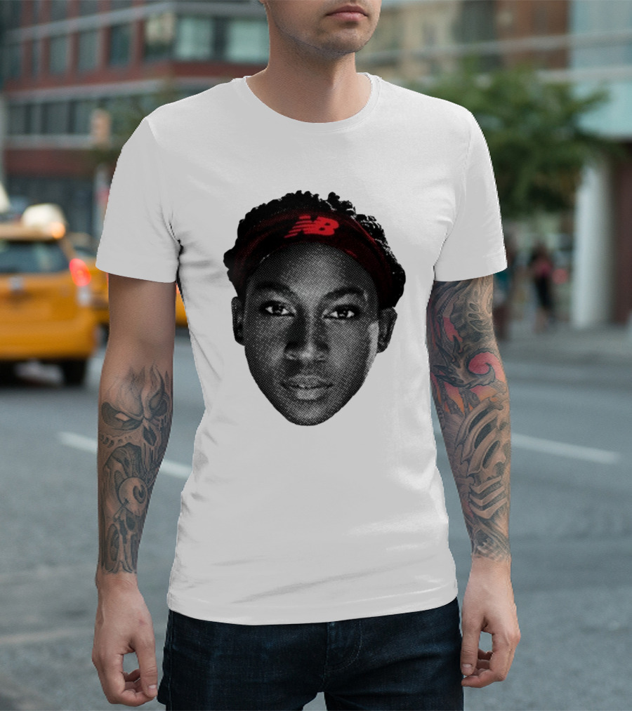 Coco Gauff Call Me Champion New Balance Face T-Shirt