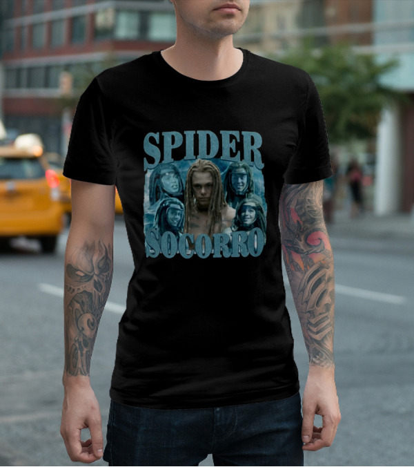 Spider Socorro Avatar Movie Character Collage T-Shirt