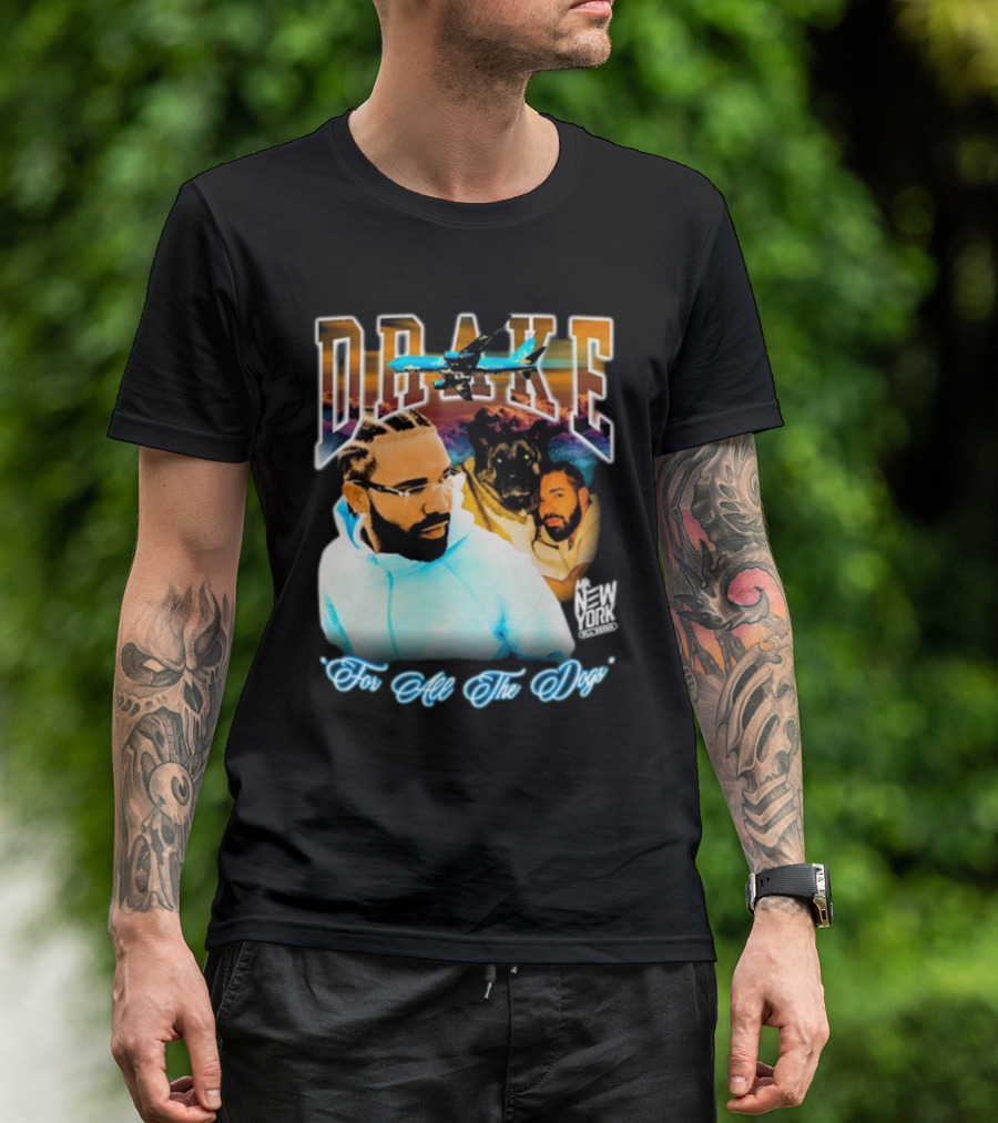 Drake Night Mr New York X All Goods For All The Dogs T-Shirt