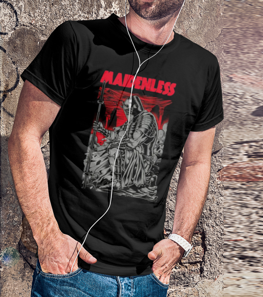 Maidenless Raskol Knight Dark Fantasy Art Comic T-Shirt