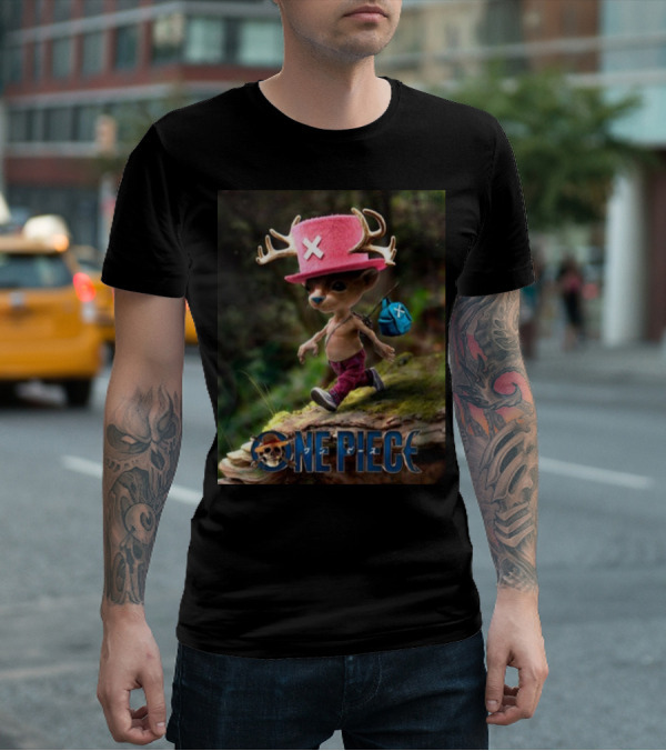 We Live We Love We Lie Chopper One Piece Smurf Cat T-Shirt